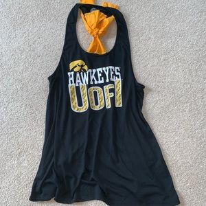 University of Iowa tank top with bow